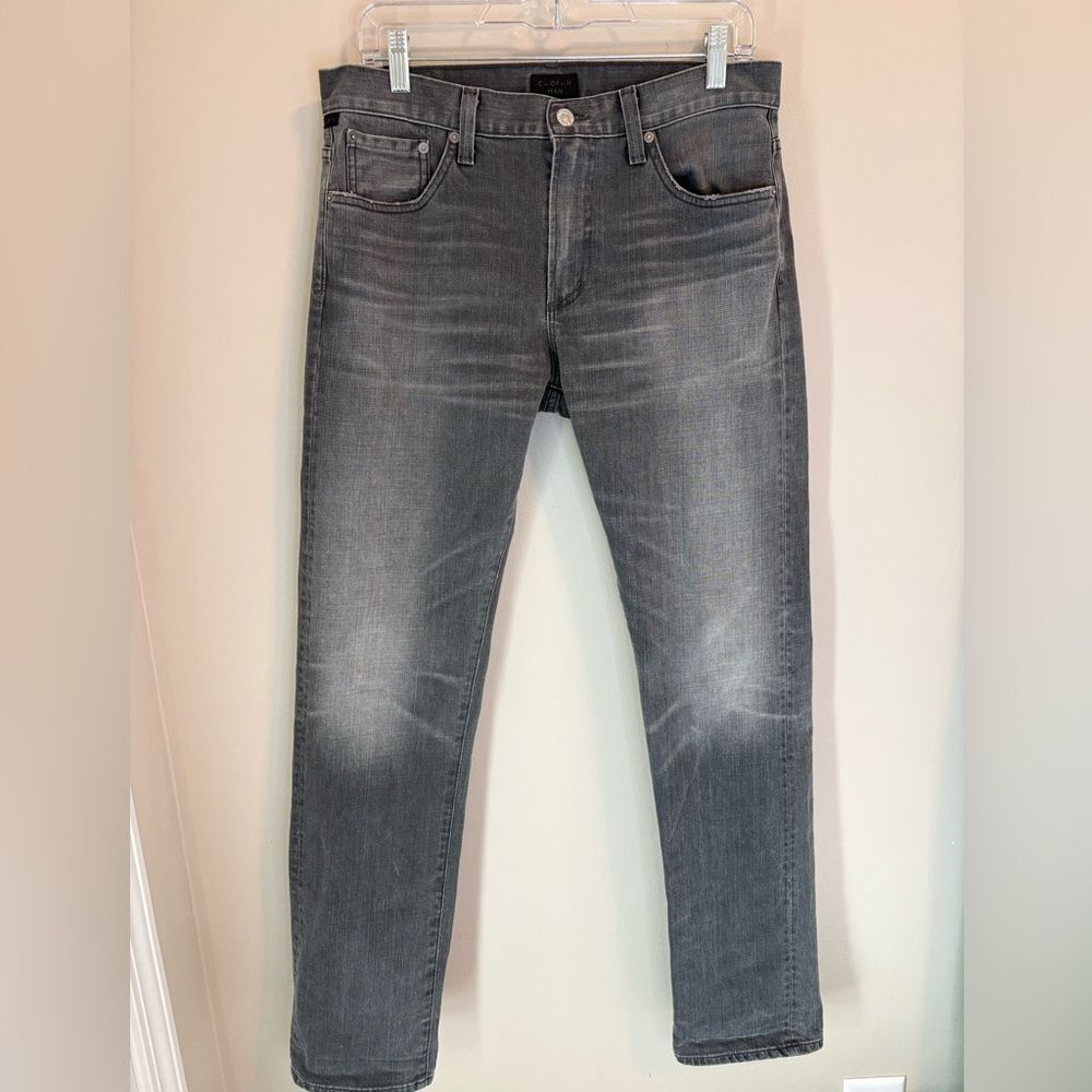 Citizens of Humanity COH Core Gray Slim Straight Jeans 32